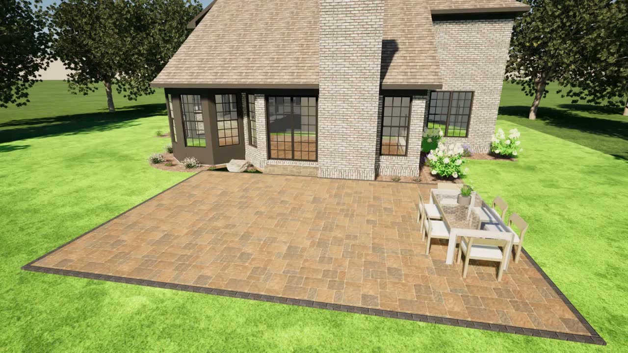 On-site consultation and 3D patio rendering